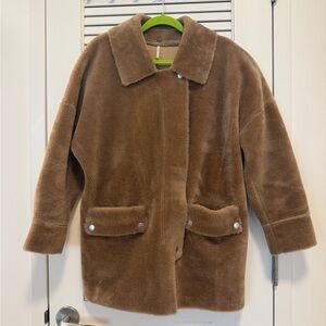 Free People Faux Fur Coat